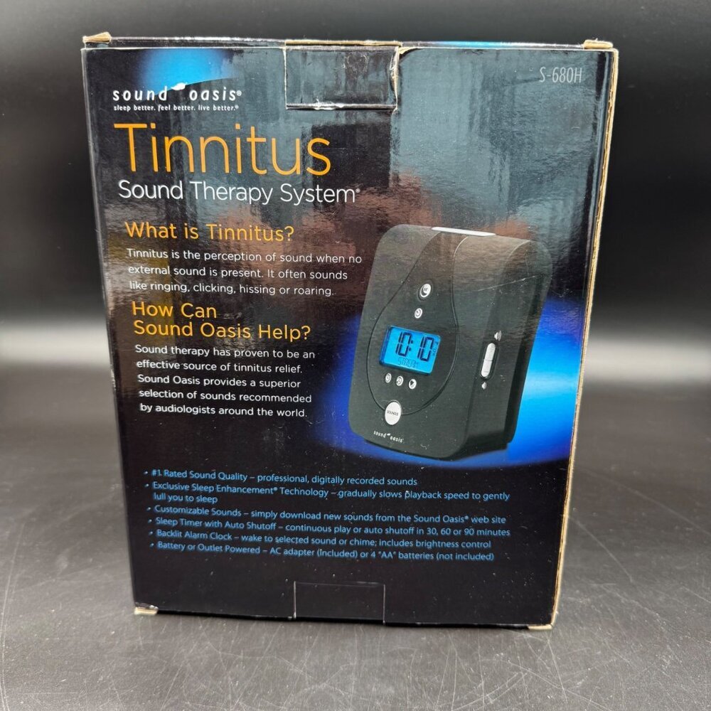 Sound Oasis S-680H Advanced Sleep Sound Therapy System With 15 Tinnitus Sounds - Picture 6 of 14